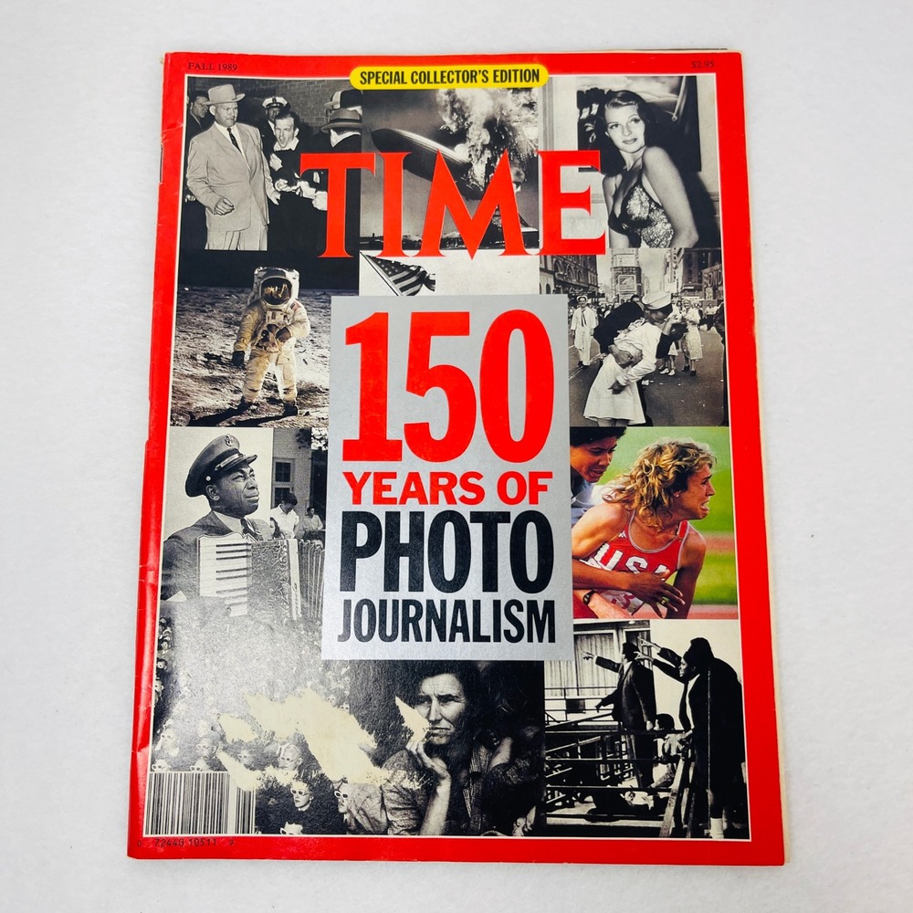 Vintage TIME Magazine Fall 1989‎ 150 Years of Photojournalism Special Edition